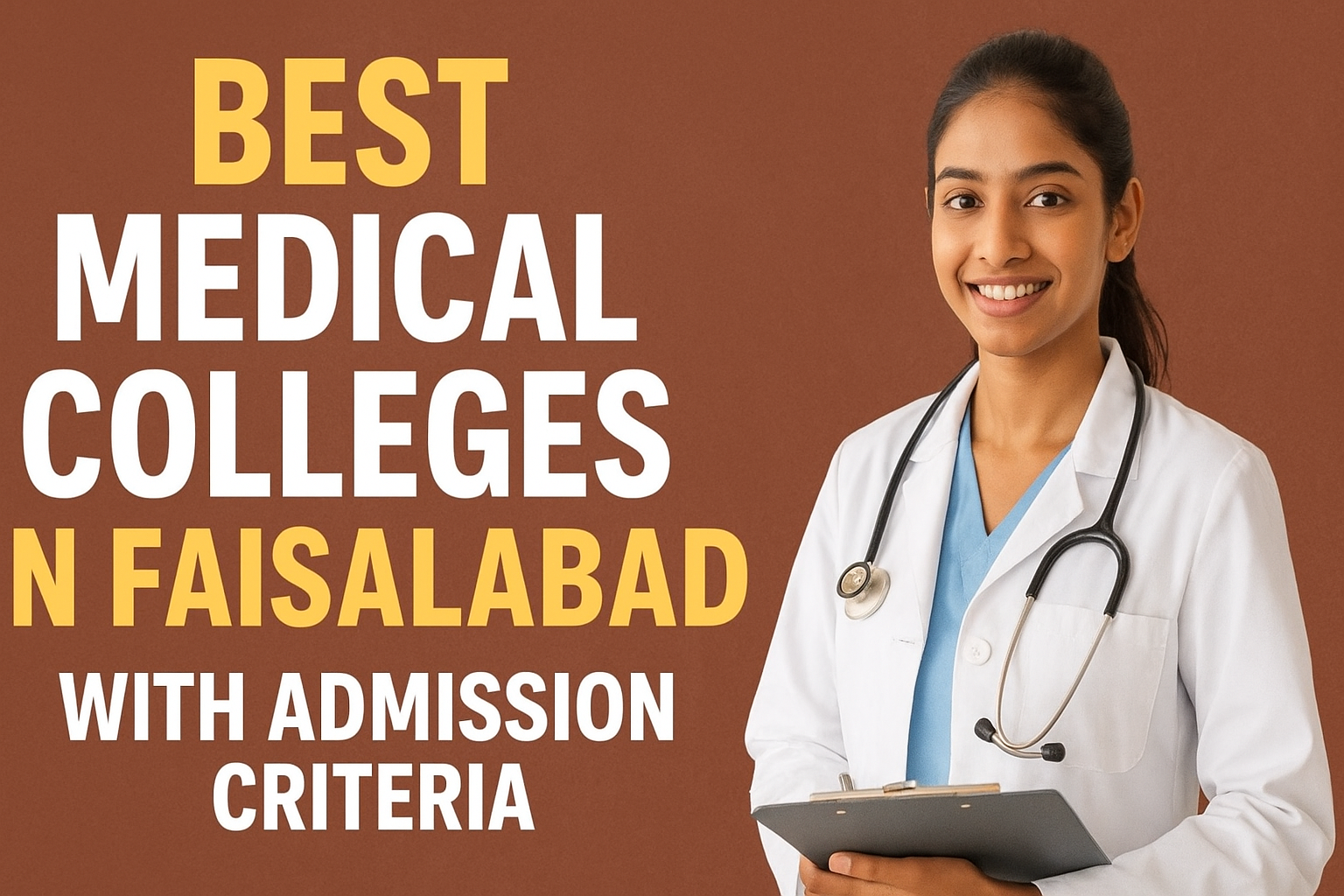 Best Medical Colleges in Faisalabad with Admission Criteria