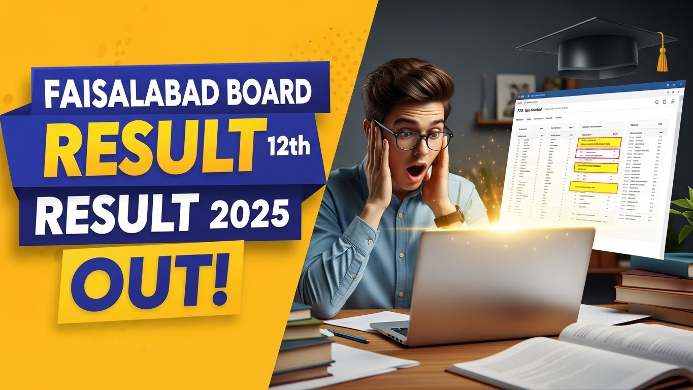 BISE Faisalabad HSSC 12th (Second Annual) Examination 2025 Result