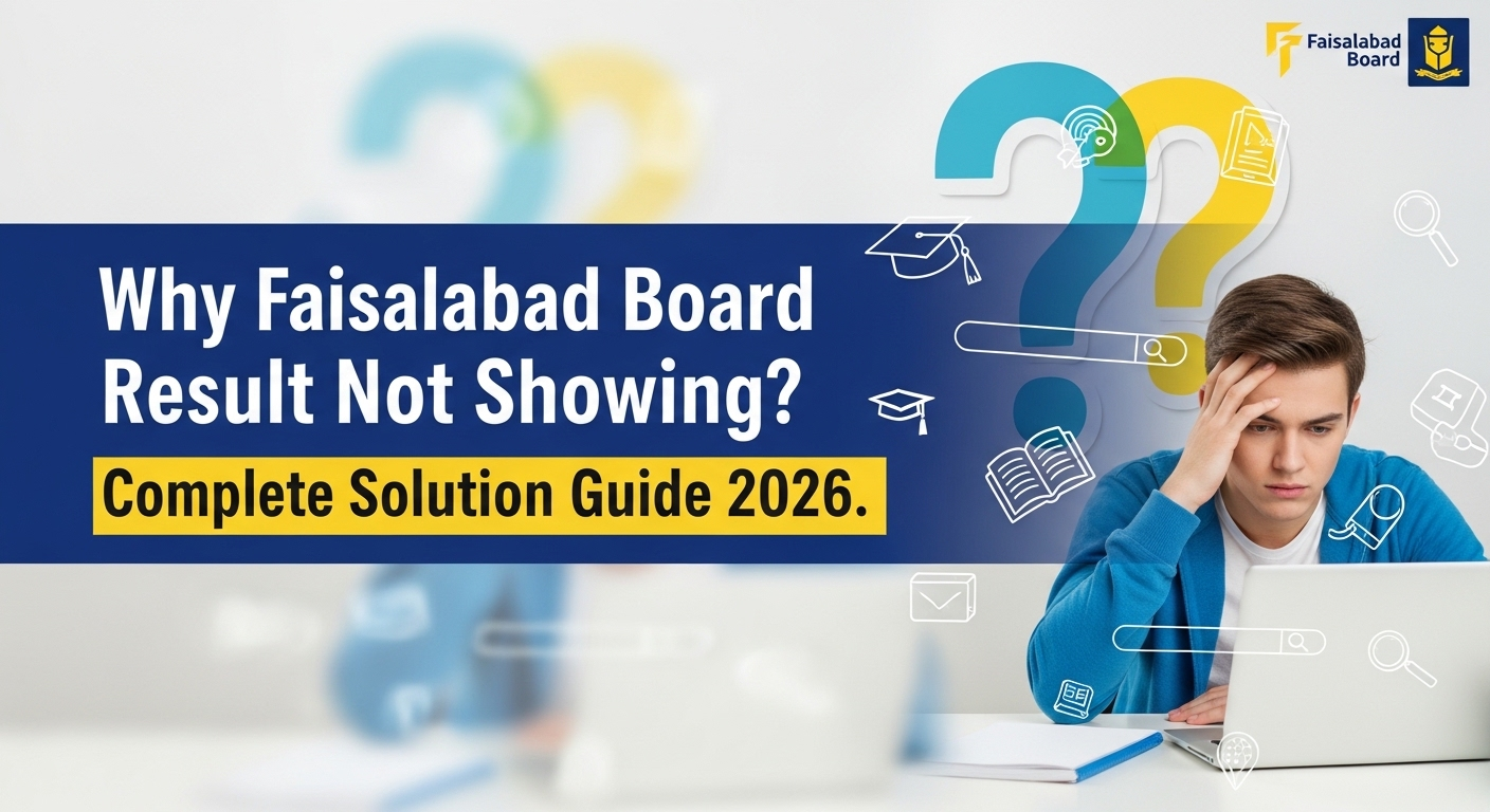 Why Faisalabad Board Result Not Showing?