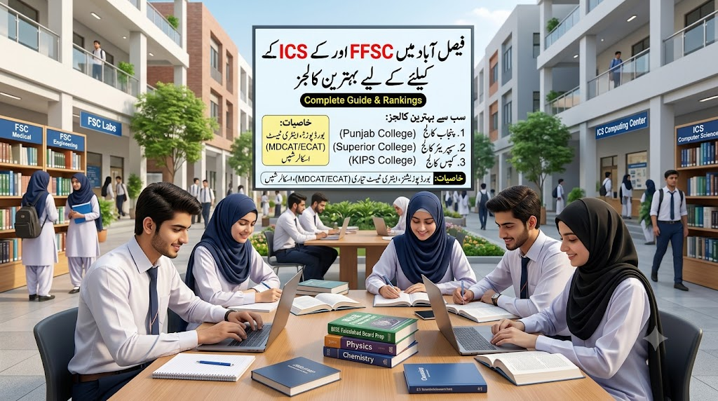 Best Colleges in Faisalabad for FSC, ICS, and Intermediate Studies